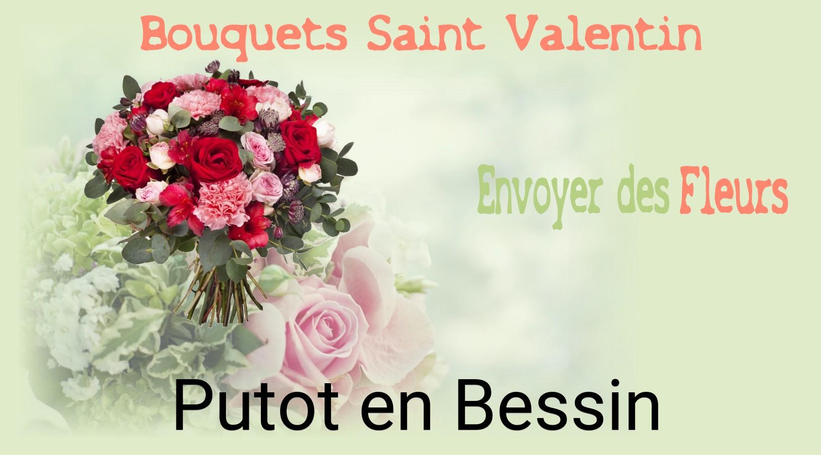Roses de Saint-Valentin livrées à Putot-en-Bessin